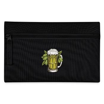 Verre à bière Houblon Bière - Trousse - noir - Devant