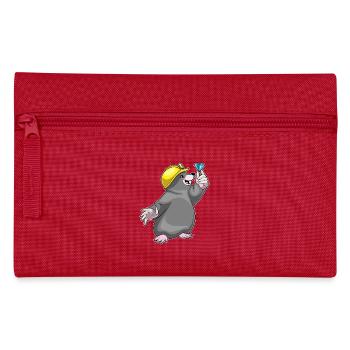 Mineur de taupe Extraction de bijoux - Trousse - rouge - Devant