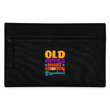 Tout n’est que champignons hippies temporaires - Trousse - noir - Devant