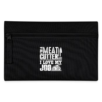 Meat Cutter I Love My Job - Pencil Case - black - Front