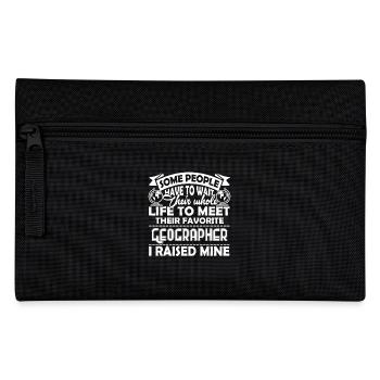 Geographer Proud Geographer Parent - Pencil Case - black - Front