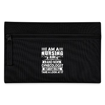 Nursing Aide I am A Nursing Aide - Pencil Case - black - Front
