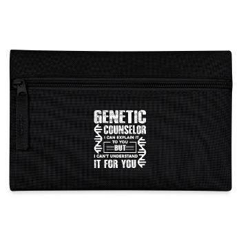 Genetic Counselor Funny Genetic Counselor - Pencil Case - black - Front