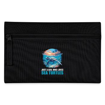 Sea Turtle Meeresschildkröten Meeresschildkröte - Federtasche - Schwarz - Vorne