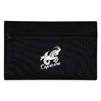 Capricorn Sign Of Zodiac Horoscope - Pencil Case - black - Front