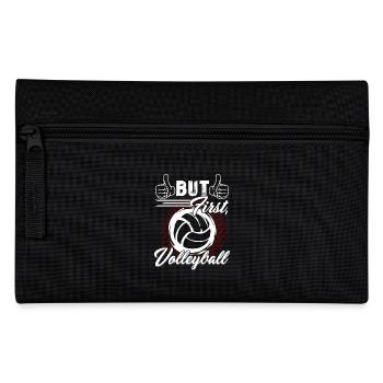 But First Volleyball - Pencil Case - black - Front