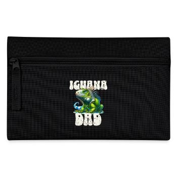 Iguana Dad - Pencil Case - black - Front