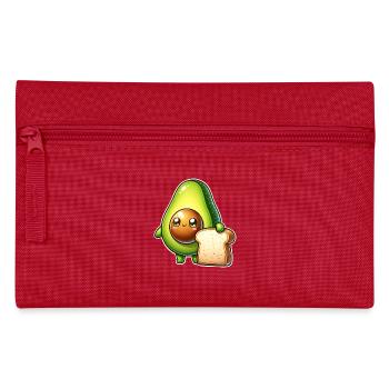Avocado Toast - Federtasche - Rot - Vorne