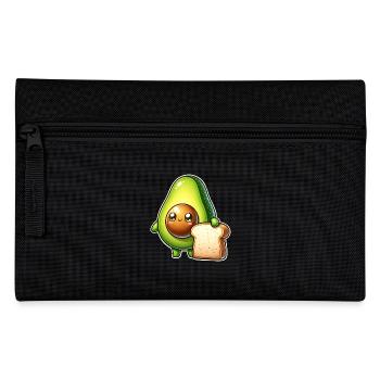 Avocado Toast - Pencil Case - black - Front