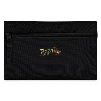 Pizzeria Dough Crust Mozarella Pizza - Pencil Case - black - Front