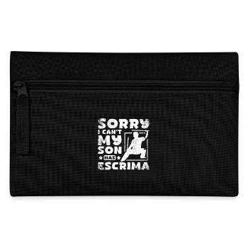 Sory I can't my son has Escrima - Pencil Case - black - Front