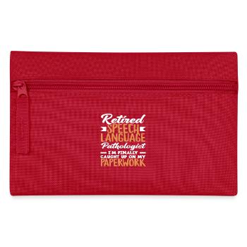 Orthophoniste à la retraite - Trousse - rouge - Devant