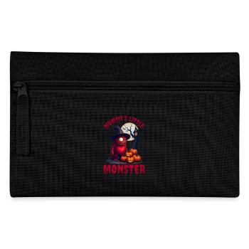 Cute Monster Halloween Outfit Kids - Pencil Case - black - Front