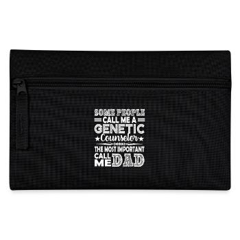 Genetic Counselor Genetic Counselor Dad - Pencil Case - black - Front