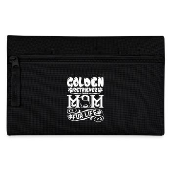 Golden Retriever Mom Fur Life - Pencil Case - black - Front