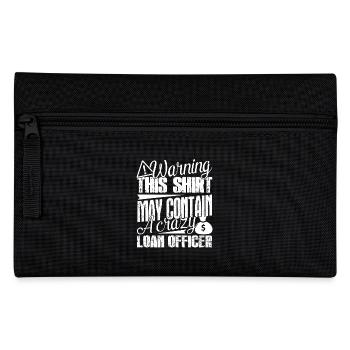 Loan Officer Crazy Loan Officer - Pencil Case - black - Front