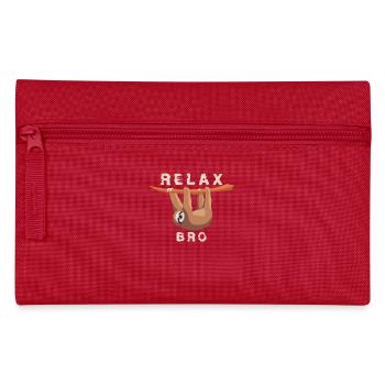 paresseux relaxant animal lent paresseux - Trousse - rouge - Devant