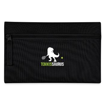 Sport Racket Tennissaurus Racquet Tennis - Pencil Case - black - Front