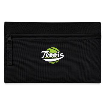 Sport Racket Smash Racquet Tennis - Pencil Case - black - Front