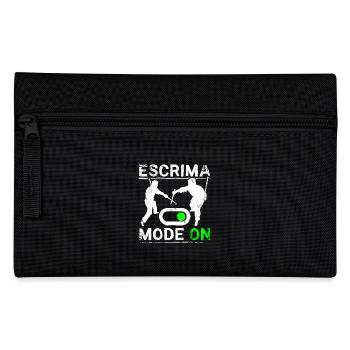 Escrima mode on - Pencil Case - black - Front