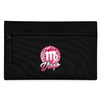 Virgo Horoscope Sign Of Zodiac - Pencil Case - black - Front