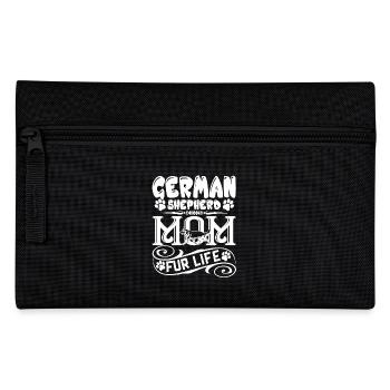 German Shepherd Mom Fur Life - Pencil Case - black - Front