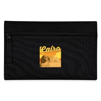 Hieroglyphs Cairo Egyptian Mythology - Pencil Case - black - Front