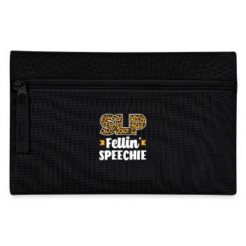 SLP Fellin' Speechie Leopard Design - Federtasche - Schwarz - Vorne