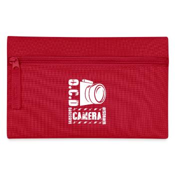 Photographer Obsessive Camera Disorder - Pencil Case - red - Front