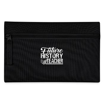 History Teacher Future History Teacher - Pencil Case - black - Front