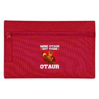 Mine-otaur Not Yours Otaur Mythology - Pencil Case - red - Front