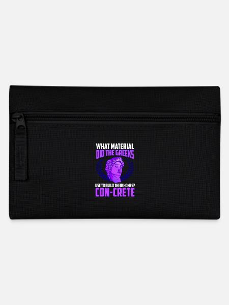 Material Did The Greeks Use Mythology - Pencil Case - black