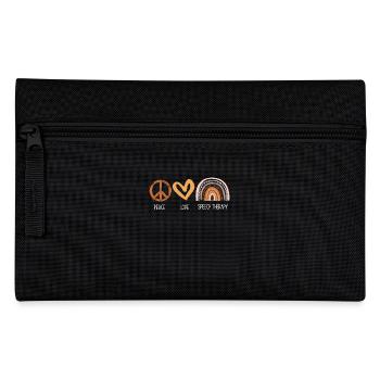 Peace Love Orthophonie pour les orthophonistes - Trousse - noir - Devant