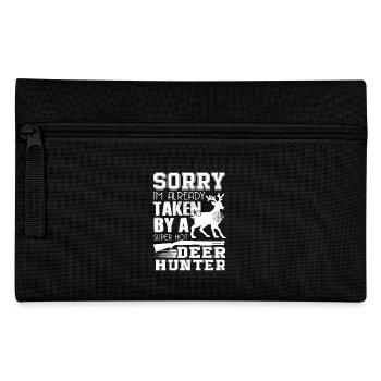 Deer Hunting Taken By Super Hot - Pencil Case - black - Front