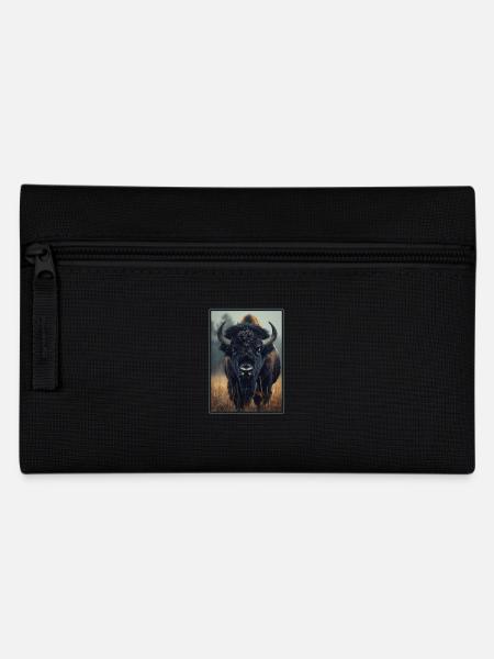 Bisons Bison - Pencil Case - black