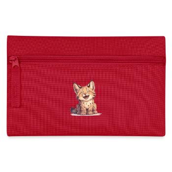 Bobcat's Bobcat, Bobcat, Bobcat, Bobcat, Lynx - Pencil Case - red - Front