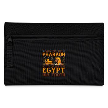 Pharao Go Zahnarzt Seine Zahn Mythologie - Federtasche - Schwarz - Vorne