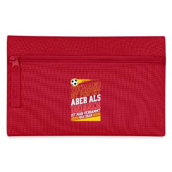 Nobody is perfect, but as a Unioner he is close - Pencil Case - red - Front