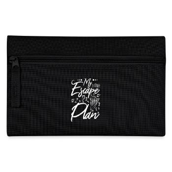 Jouer de la harpe est mon plan d’évasion - Trousse - noir - Devant