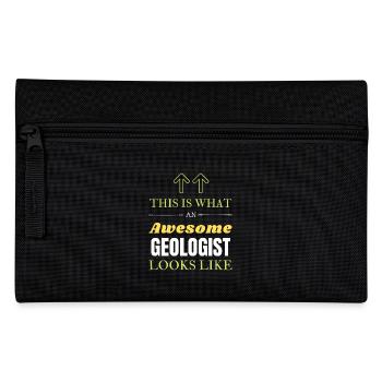 This is What an Awesome Geologist Looks Like - Pencil Case - black - Front