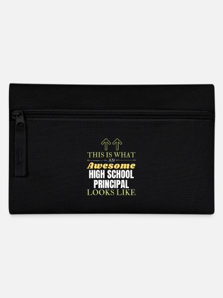 So sieht ein großartiger Highschool-Rektor aus - Federtasche - Schwarz