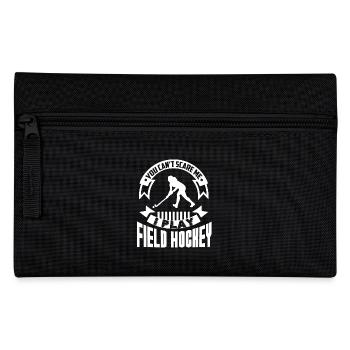Field Hockey I Play Field Hockey - Pencil Case - black - Front