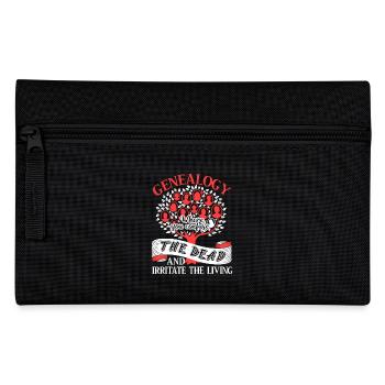 Genealogy Confuse The Dead - Pencil Case - black - Front