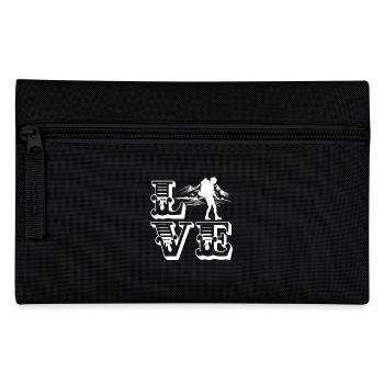 Backpacking Love Backpacking - Pencil Case - black - Front