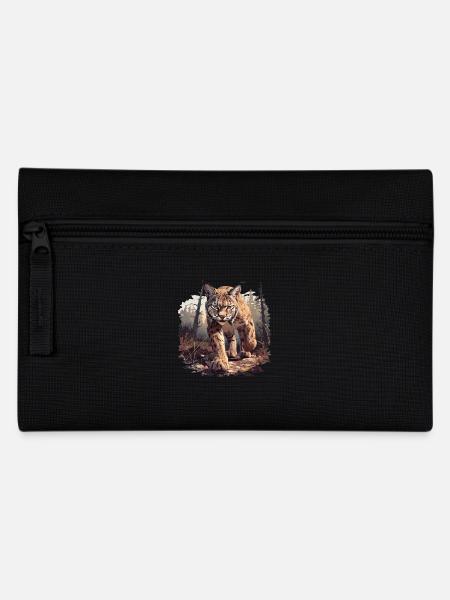 Bobcats Rotluchse Rotluchs Luchs - Federtasche - Schwarz
