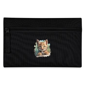 Bobcats Rotluchse Rotluchs Luchs - Federtasche - Schwarz - Vorne