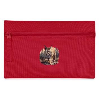 Bobcat's Bobcat, Bobcat, Bobcat, Bobcat, Lynx - Pencil Case - red - Front