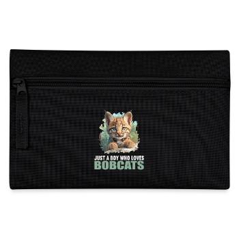 Bobcat's Bobcat, Bobcat, Bobcat, Bobcat, Lynx - Pencil Case - black - Front