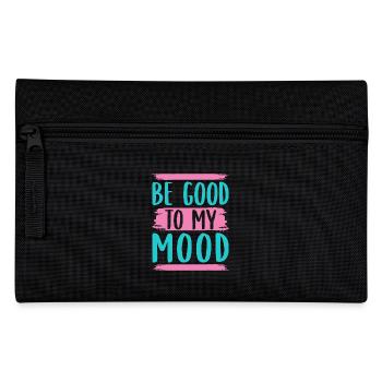 Yoga Be Good To My Mood Funny Yoga - Federtasche - Schwarz - Vorne