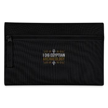 Dig Egyptian Archaeology Mythology - Pencil Case - black - Front